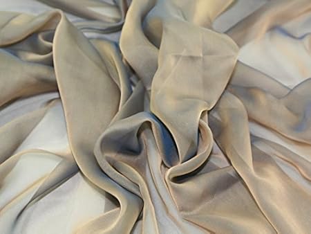 kationisch Chiffon Kleid Stoff – mokka – Meterware + Frei Minerva Crafts Craft Guide