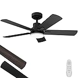 Regair Ceiling Fans with Lights 42-Inch, Remote