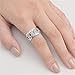 CHOOSE YOUR COLOR Sterling Silver Celtic Knot Ring