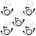 abcGoodefg CP200D CP100D Earpiece for Walkie Talkie Radio for Motorola R2 CP200 CP185 CLS1410 CLS1110 BPR40 BPR40D DTR700 RDU4100 RDU4160D RMU2040 RMU2080D CLS CP (5 Pack)
