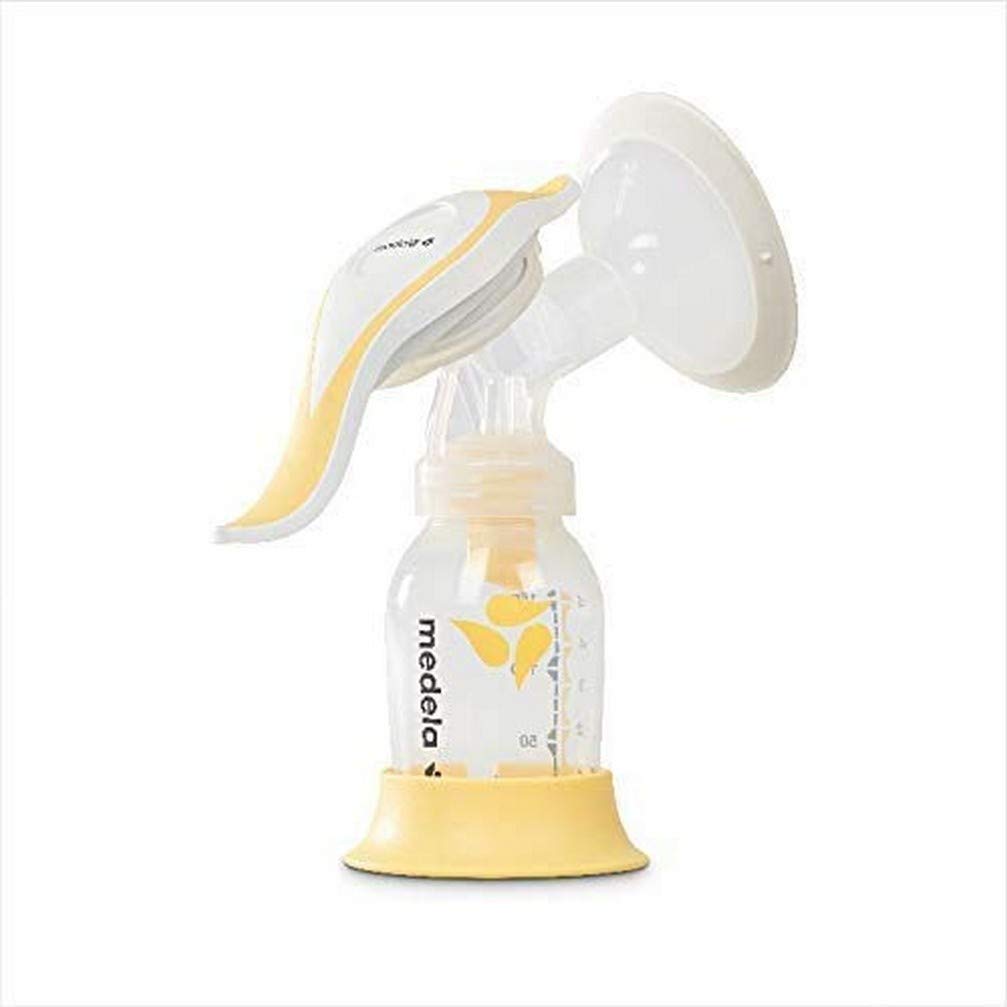 Medela Harmony Manual Breast Pump - Compact Design with PersonalFit Flex Nipple and Stimulation Function