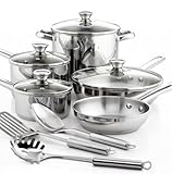 Tools of the Trade Classic Cookware, 12 Piece Set