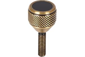 KGUBRASS saxophone Neck Screws 135 Heavy by KGUMusic for alto, tenor, soprano, baritone sax for YMH, Keilwerth, Antigua, Buffet, Selmer TS44 (Antique Bronze Lacquer, Nuummite)