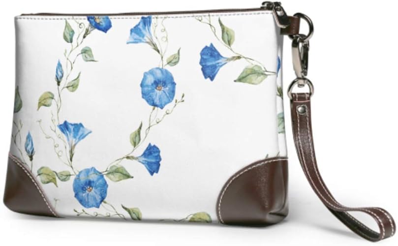 large blue clutch bag