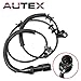 AUTEX 2PCS ABS Wheel Speed Sensor Front Left & Right ALS504 compatible with Ford F-150 2005-2008 4.2L 4.6L 5.4L 4WD/Lincoln Mark LT 2006-2008 5.4L 4WD