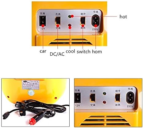 Amazon.es: HYMZP Nevera Coche, 8L Coche eléctrico Cool Box ...