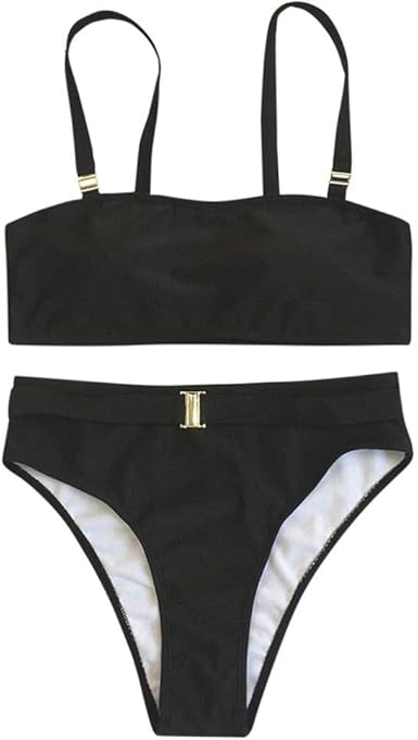 high waisted belt bikini