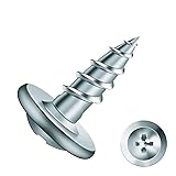 #8 x 1/2" Wood Screw 500Pcs Alloy Steel Standard