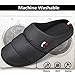 RockDove Men's Down Slip-On Camper with Memory Foam, Size 13-14 US Men, Black