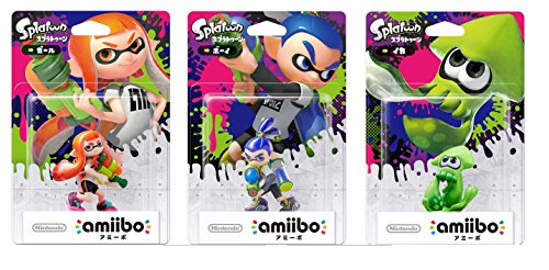 任天堂 amiibo スプラトゥーン ガール ボーイ イカの商品画像