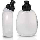 HECHZSO 2x 9 oz BPA-Free Water Bottles for the Running Hydration Belt | Replacement Bottle With Touch Screen Cover for Marath