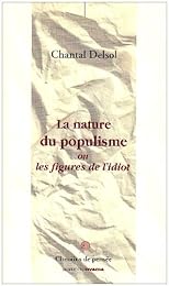 La  nature du populisme ou Les figures de l'idiot
