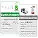 Sumind Power Adapter Compatible with Arlo (Replace CR123A), Weatherproof Outdoor 20 ft/ 6 m Power Cable Continuously Operate Your Arlo Camera, Not Compatible with Arlo Pro and Arlo 2 (3 White)