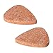 Vizcaya Felt Picks for Ukulele, 10 Pack, Orange