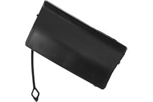 X AUTOHAUX Car Rear Bumper Tow Hook Cover A2048850226 for Mercedes Benz W204 C280 C300 C350 C63 2008-2011 Tow Hook Eye Lid Co