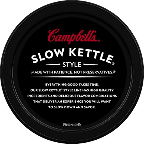 Campbell's Slow Kettle Style Soup, Portobello Mushroom & Madeira Bisque, 15.3 Ounce