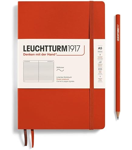 Amazon.com : LEUCHTTURM1917 372932 Notebook 411 Medium (A5