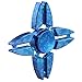 Wangyue New Big Crab Claws Quadruple-Spinner Hands Spinner Premium Made Luxury Quality Stress Reducer Blue