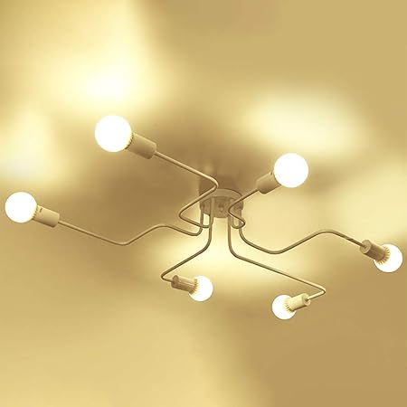 ZSML Deckenleuchten Moderne Semi-Unterputz-Leuchte Kreative und