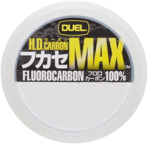 Duel デュエル フロロライン 0 8号 3 0号 H D Carbon フカセ Max 50m ナチュラルクリアー 磯釣り Duel デュエル フロロライン 0 8号 3 0号 H D Carbon フカセ Max 50m ナチュラルクリアー 磯釣り