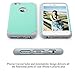 iPhone 6s plus Case,iPhone 6 plus Case,by Ailun,Soft Interior Silicone Bumper&Hard Shell PC Back,Shock-Absorption&Skid-proof,Anti-Scratch Hybrid Dual-Layer Cover[Mint Green]