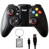 Gam3Gear iPega PG-9067 Dark Knight Wireless Bluetooth Controller for Samsung Huawei Android TV Box PC with Keychain