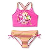 Shopkins Girls Two Piece Tankini Swimsuit (4-6X) (4)