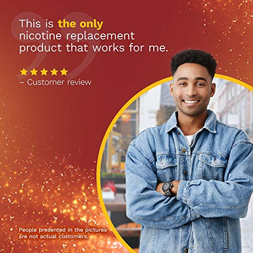 Nicorette 4 mg Nicotine Gum to Help Stop Smoking Cinnamon Surge