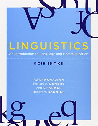 Amazon.com: Linguistics, seventh edition: An Introduction to