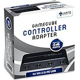 Ortz® Gamecube USB Controller Adapter for Wii U & PC - 4 Ports - Windows & Wii U Compatible - Works on Dolphin Emulator