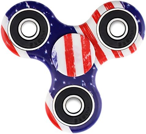 Lizber Fidget Spinner, Best Hand Spinner for Fidgeters, Anti-Anxiety Tri-Spinner Fidget Toy with Smooth Finished, Best Stress Reducer Toy for ADHD, ADD, Autism, and Killing Time