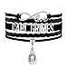 Walking Dead Infinity Love Bracelet CollectionNEW (8.5 Inches Adjustable, Original Carl Grimes Infinity Love Fan Bracelet)