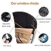 Big Ant Car Window Sun Shade Windshield Shade Front Window Sunshade-Adjustable Universal Fit Mesh Side Window Sunshade-Sun Glare and UV Rays Protector for Baby Child and Pet 2PCS(Perforation Design)