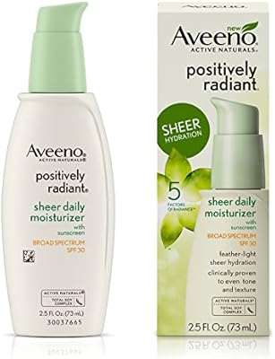 aveeno radiant spf 30