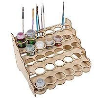 The Broken Token Modular Paint Rack (Straight 35mm Holes)