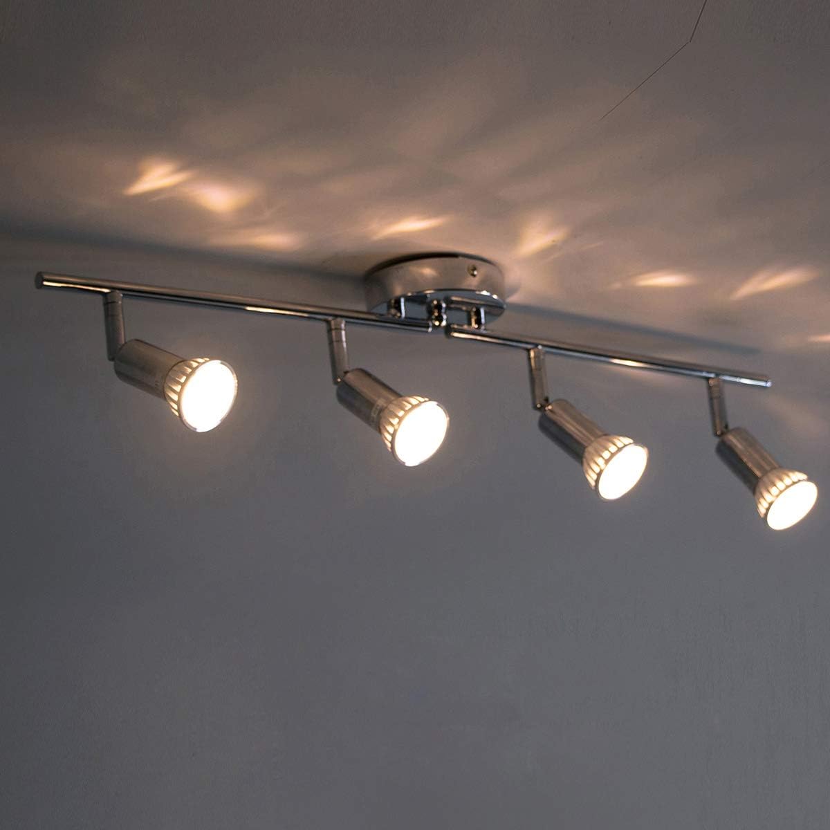 Led Track Lighting Modern Light Fixture Wall Accent Spotlight