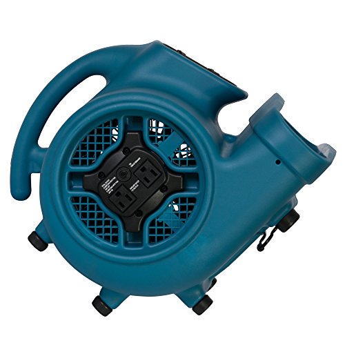 XPOWER P-450AT Scented Air Mover with Timer, Power Outlets & 5 Aroma Beads Sample Packs