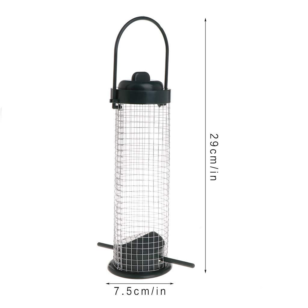Hothap Deluxe Donut Feeder All Weather Metal Bird Fruit Vegetable