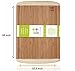 Best Organic Bamboo Wood Cutting Board, Premium Quality Heavy Duty Wooden Chopping, Slicing Board Antibacterial, Chemical-Free, Perfect for Your Kitchen Easy Clean Large Size 18 x 12.5 x 0.7 Inches