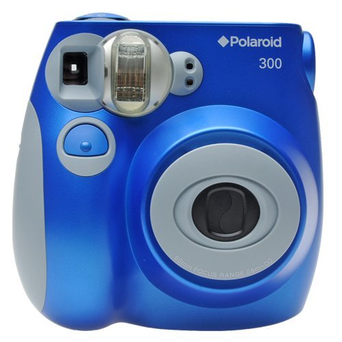 Polaroid PIC300 Instant Film Analog Camera (Blue) with (2) Polaroid 300 Instant 852197002677 eBay