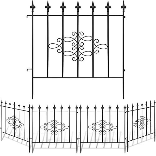 Amagabeli Garden Home Decorative Garden Fence Gfp008 27inx10ft Outdoor Coated Rustproof Metal Garden Fencing Panel Animal Barrier Iron Folding Edge Wire Border Fence Ornamental For Patio Landscape Pricepulse Amagabeli Garden Home Decorative Garden Fence Gfp008 27inx10ft Outdoor Coated Rustproof Metal Garden Fencing Panel Animal Barrier Iron Folding Edge Wire Border Fence Ornamental For Patio Landscape Pricepulse