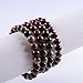 Amandastone Polychrome Jasper Gemstone 8mm Ball Beads Stretch Bracelet 7