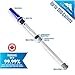 Portable Personal Water Filter Straw Purifier | Filtration for Survival Emergency Travel Camping Hiking Backpacking and Home | Purification w/Patented Technology fits in Bottles|Storage Tube Included