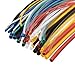 Heat Shrink Tubing, 70pcs 2:1 Heat Shrink Tubing,Wire Cable Wrap Electrical Insulation Tube Electric Insulation Tube - For Automotive, Household, Audio, Video Applications ( 7 Color )