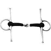 Korsteel Soft Rubber Jointed Full Cheek Snaffle Bit