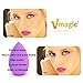 VMAGIC 5Pcs Mini Precision Makeup Sponge Beauty Foundation Sponge Blender for Flawless, Blend Foundation and Highlighter (Color in Random)
