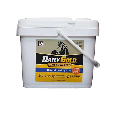 REDMOND Daily Gold Stress Relief, Natural Healing Clay for Horses