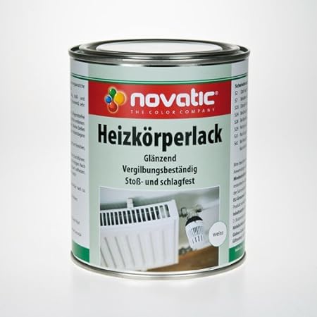 novatic HEIZKÖRPERLACK 750 ml weiss