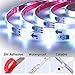 4-FQ Dreamcolor Led Strip Lights Music Bluetooth 10m 32.8ft Multicolor Chasing Effect 300 LEDs Lights Strip Smart Phone APP Control Strip Lights Power Supply Flexible Rainbow Rope Lights Kit Home