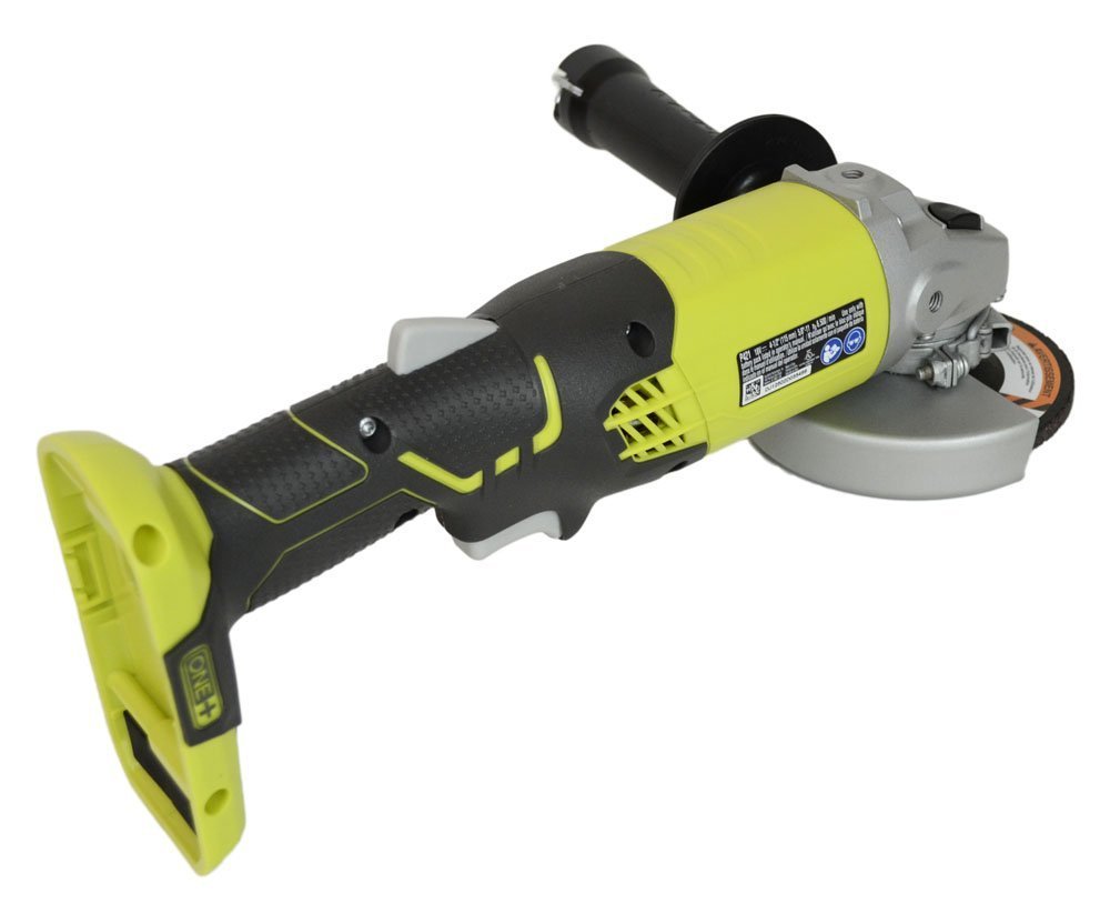 Bare Tool Ryobi ZRP421 ONE Plus 18V Cordless 41/2 Angle Grinder